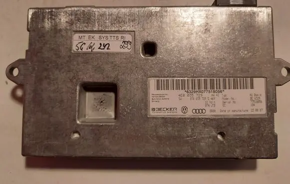 Audi A5 8T 8F MMI control unit 4E0035729