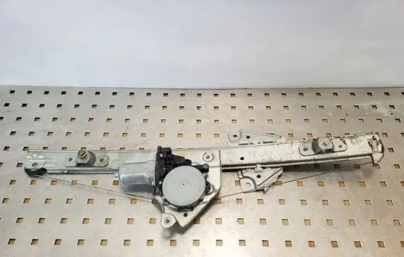 Front door window regulator with motor