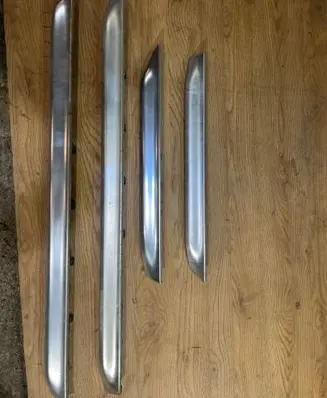 Audi A6 Allroad C5 Front door trim (molding) 4Z7853959D