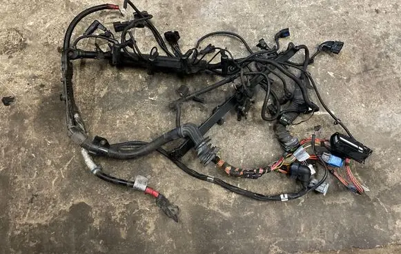 BMW 7 E65 E66 Engine installation wiring loom 12617801726 7801726 53781210