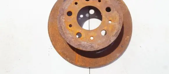 Peugeot Boxer Rear brake disc neventiliuojamas