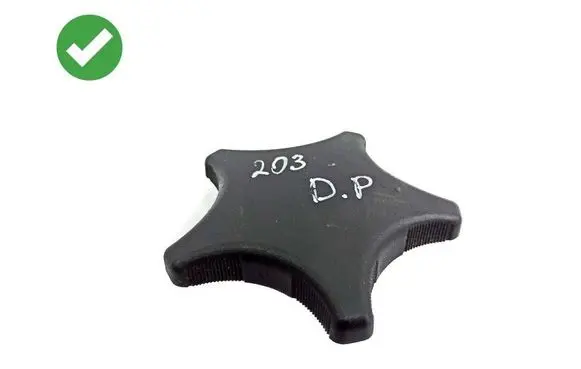 Mercedes-Benz C W203 Seat adjustment knob A2039190088 61010027