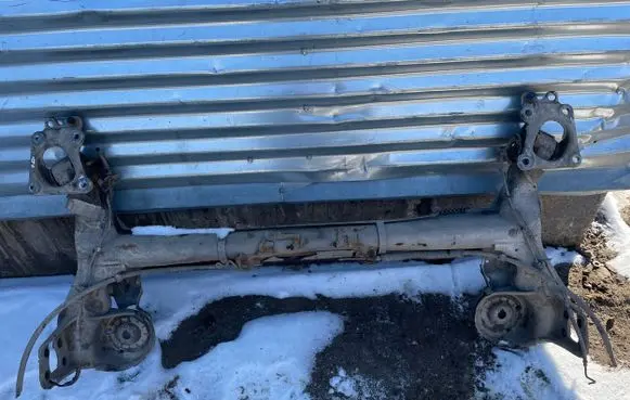 Rear axle beam