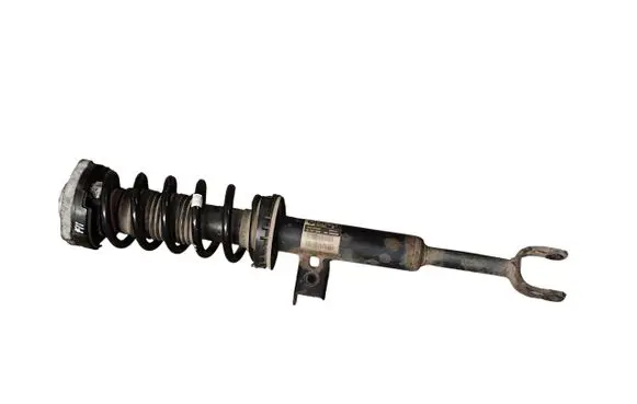 Front shock absorber with coil spring