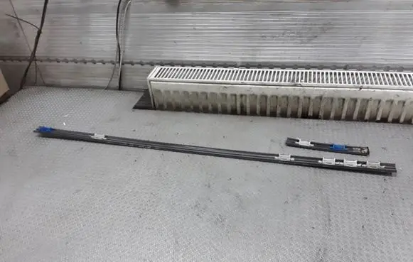KIA Ceed Roof transverse bars on the 