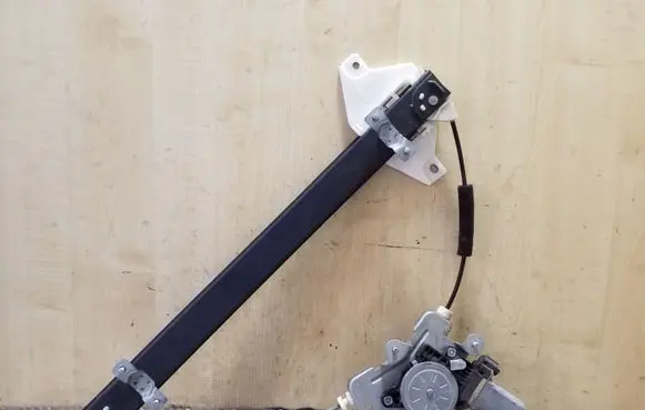 Opel Antara Front door window regulator with motor 96672882