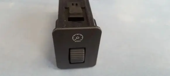 Panel lighting control switch