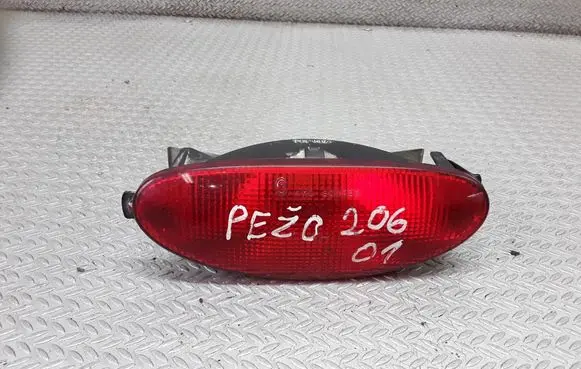 Peugeot 206 Rear fog light 