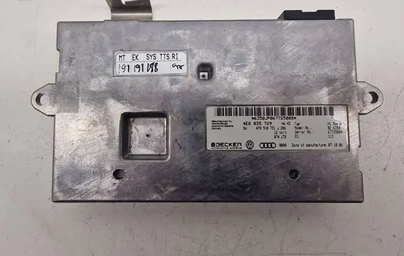 Audi A6 S6 C6 4F MMI control unit 4E0035729 4F0910731J
