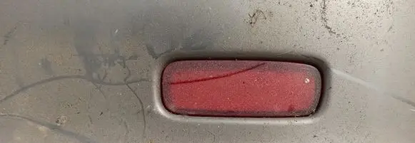 Rear tail light reflector