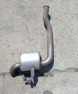 Mercedes-Benz GLC X253 C253 Muffler/silencer A2134907400