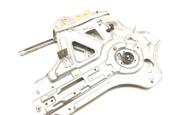 Front window lifting mechanism without motor