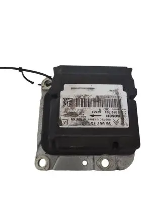 Peugeot 5008 Airbag control unit/module 9666775480 0285010704
