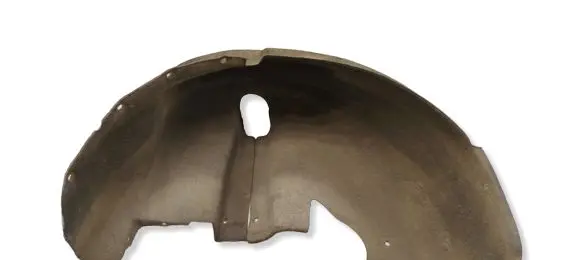 Volkswagen Lupo Front wheel arch liner splash guards 6X0810972F