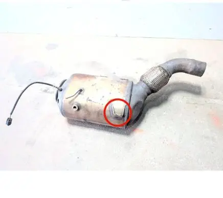 BMW 5 E60 E61 Catalyst/FAP/DPF particulate filter 7805569 7805572