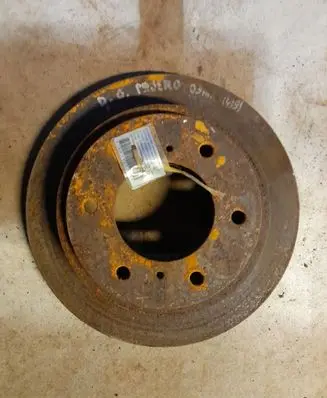 Mitsubishi Pajero Rear brake disc RIGHTDISC MR493489