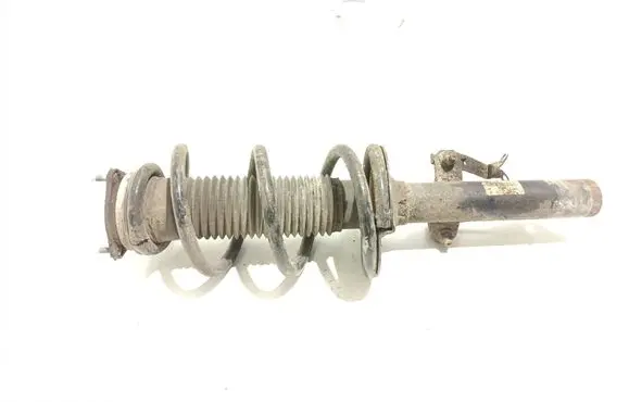 Front shock absorber with coil spring