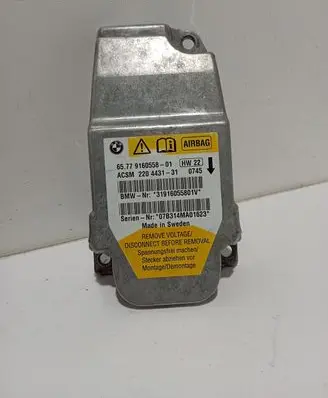 BMW 5 E60 E61 Airbag control unit/module 6577916055801 220443131