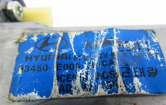 Hyundai Tucson JM Rear door window regulator motor 834503E000