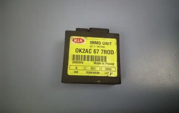 Immobilizer control unit/module