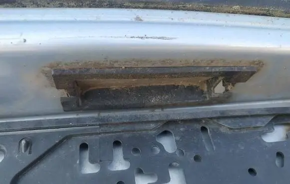 Mitsubishi Colt Number plate light