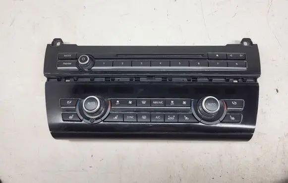 BMW 5 F10 F11 Climate control unit 9324325 0001614327 900256380015