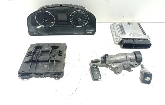 Engine ECU kit and lock set