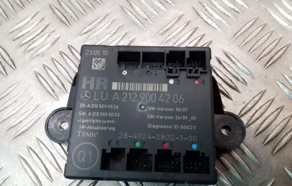 Mercedes-Benz E W212 Door control unit/module A2129004206