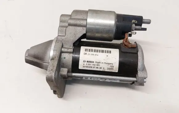 Opel Mokka X Starter motor 25198414