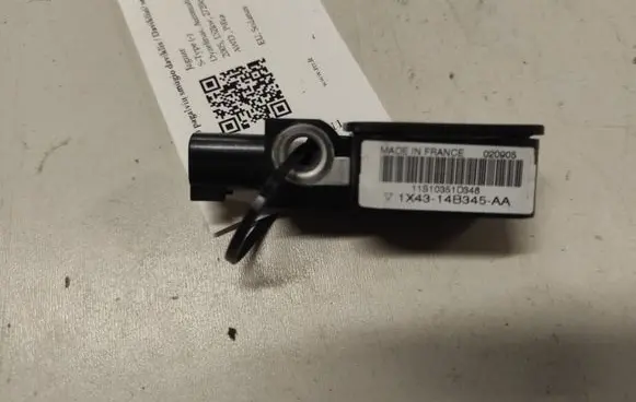 Airbag deployment crash/impact sensor