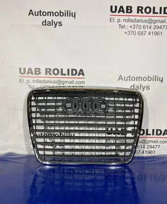 Audi A6 S6 C6 4F Front bumper upper radiator grill