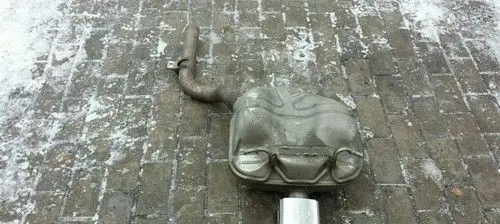 Mercedes-Benz GLK (X204) Rear muffler/silencer tail pipe A2044907235