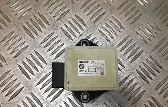 BMW 5 E60 E61 ESP acceleration yaw rate sensor 3452677460202