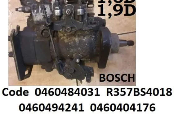 Volkswagen Jetta II Fuel injection high pressure pump 0460484031 0460494241