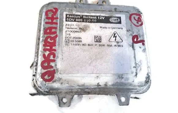 Nissan Qashqai+2 Headlight ballast module Xenon 009610-00 21003851 190110