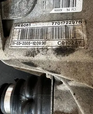 Renault Espace IV Manual 6 speed gearbox PK6061