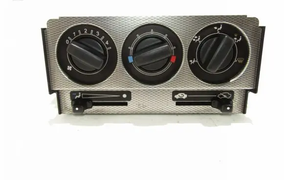 MG ZR Climate control unit