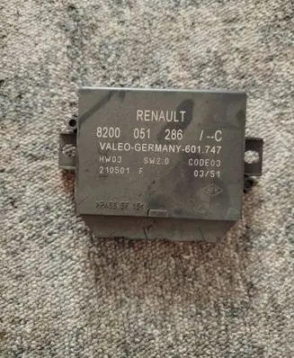 Renault Laguna II Parking PDC control unit/module 8200051286 210501 601747