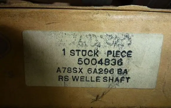 Ford Transit Camshaft 5004836