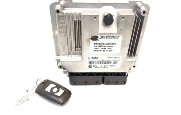 Engine ECU kit and lock set