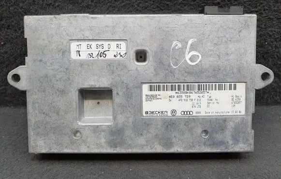 MMI control unit