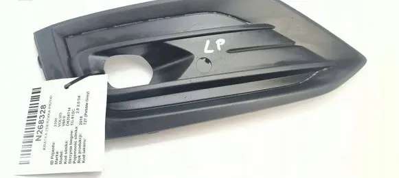 Volvo V60 Front bumper lower grill 31455638
