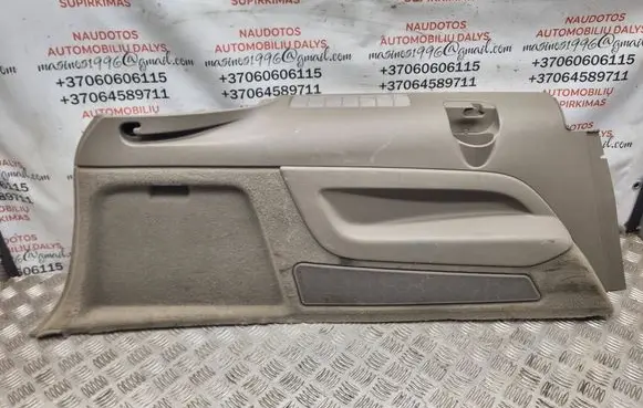Audi Q7 4L Trunk/boot side trim panel 4L0863879E