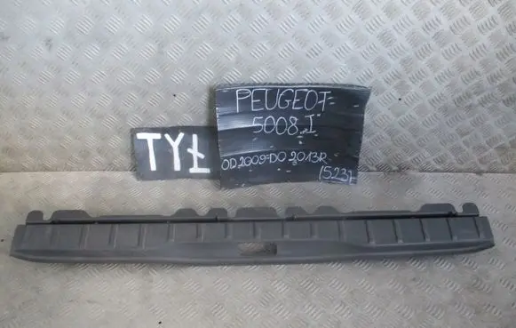 Peugeot 5008 Trunk/boot sill cover protection 9687389077
