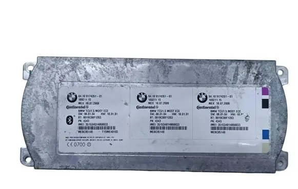 BMW X5 E70 Bluetooth control unit module 9174261 16921115 0019CC8F1263