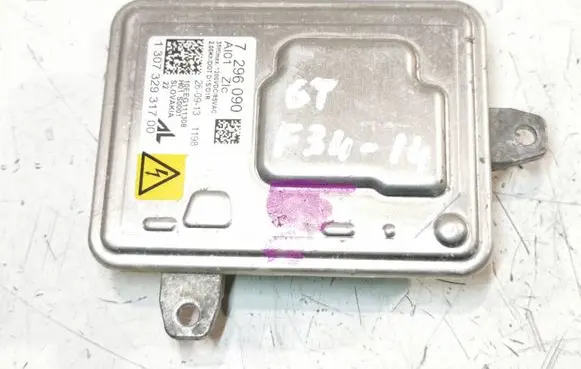 BMW 3 GT F34 Headlight ballast module Xenon 7296090 130732931700