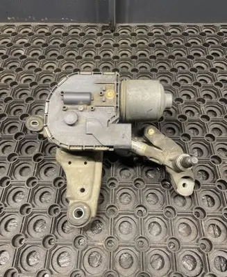 Front wiper linkage and motor
