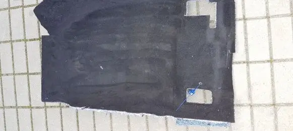 Ford Edge II Front floor carpet liner FT4BR13000 BK3JA6 106078620106