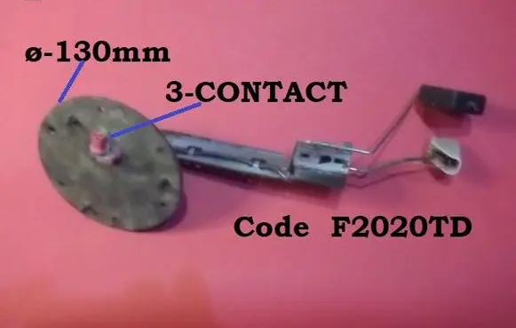 Mitsubishi Space Wagon Fuel level sensor F2020TD