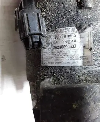 Nissan Almera Tino Air conditioning (A/C) compressor (pump) 92600BN300 EA05045010
